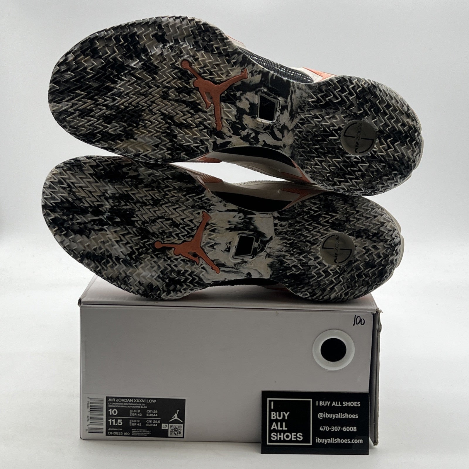 Size 10 - Air Jordan 36 Low Ground Up (DH0833-160)