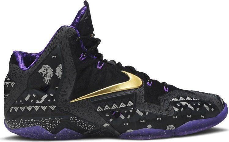 Size 10 - Nike LeBron 11 BHM - (646702-001)