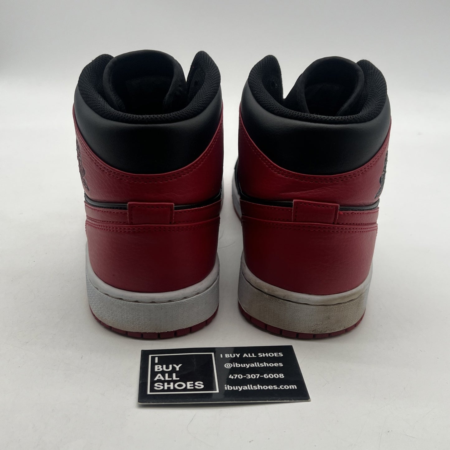 Size 12 - Air Jordan 1 Mid Banned 2020 (554724-074)