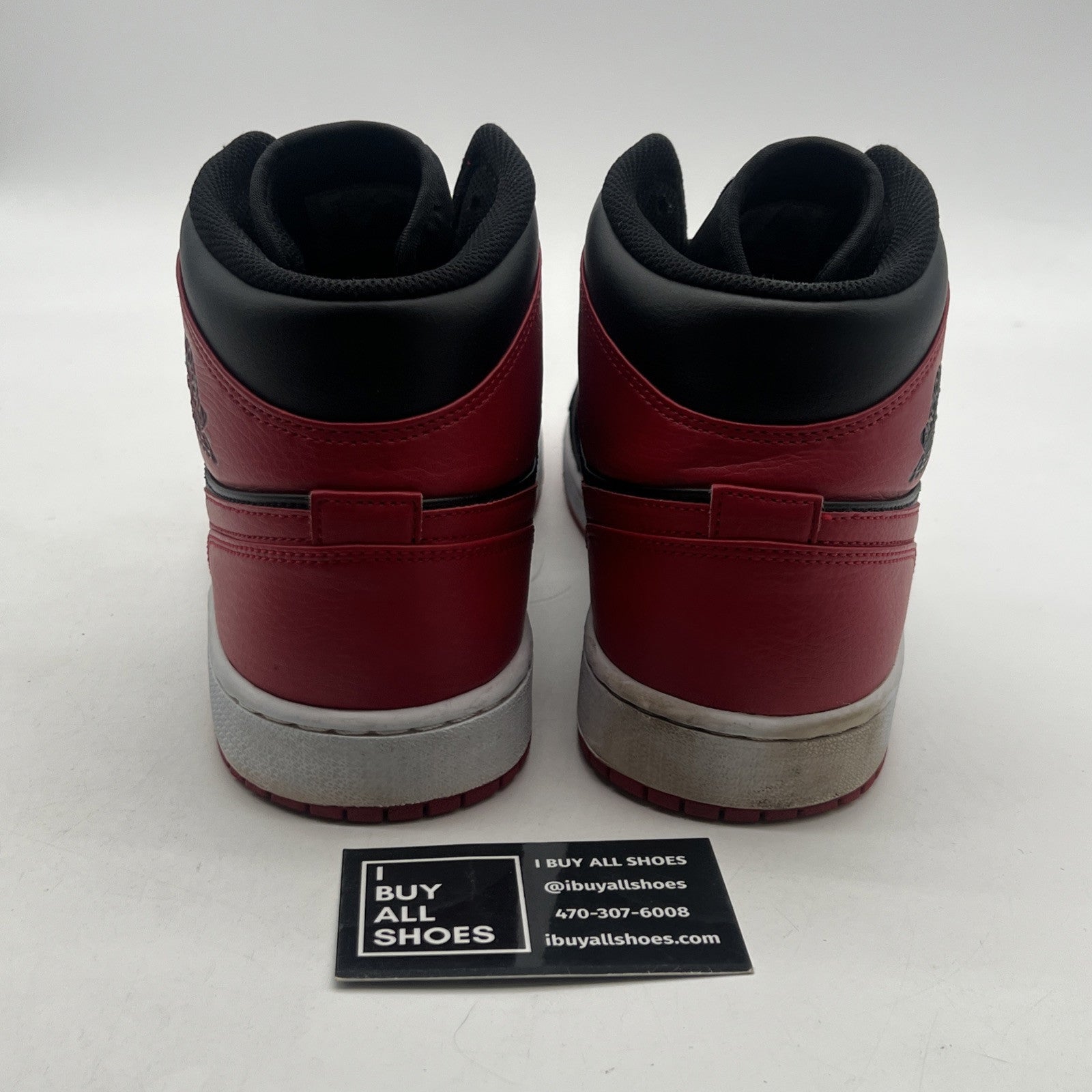 Size 12 - Air Jordan 1 Mid Banned 2020 (554724-074)