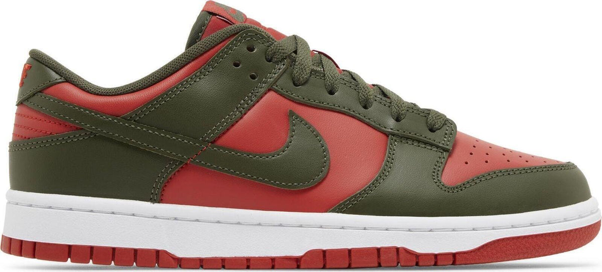 Size 10 - Nike Dunk Low Cargo Khaki Mystic Red (DV0833-600)
