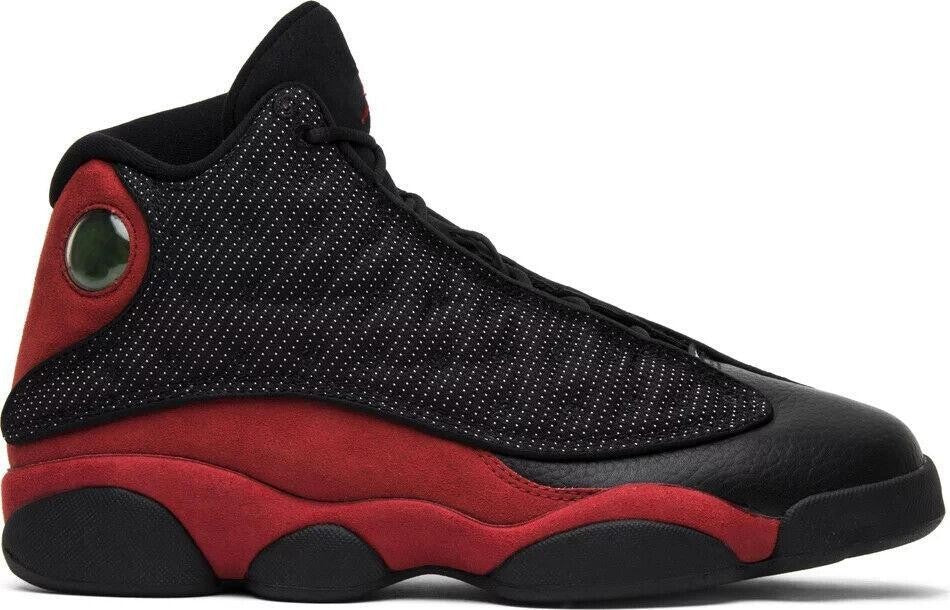 Size 10 - Air Jordan 13 Retro 2013 Bred Red Black Leather (414571-010)