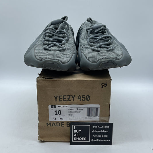 Size 10 - adidas Yeezy 450 Stone Marine Grey Suede (IG5530)