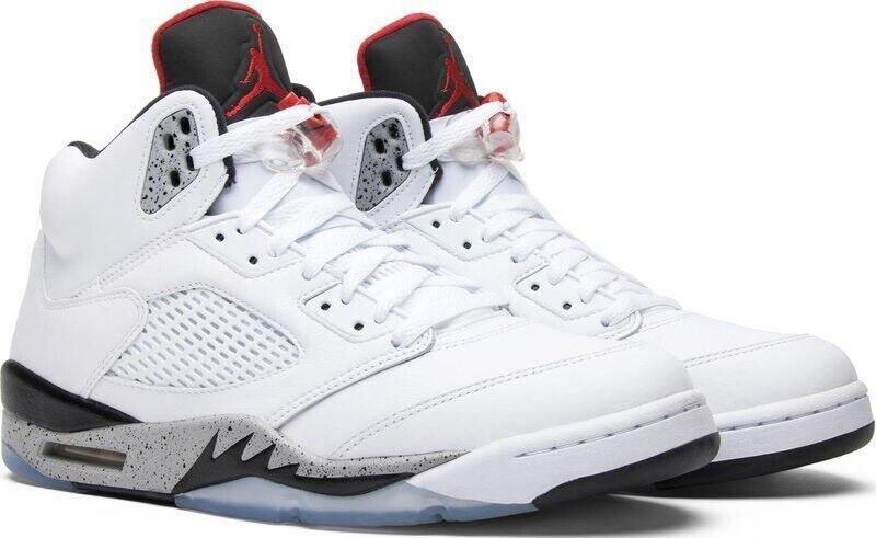 Size 11 - Air Jordan 5 Retro White Cement (136037-104)