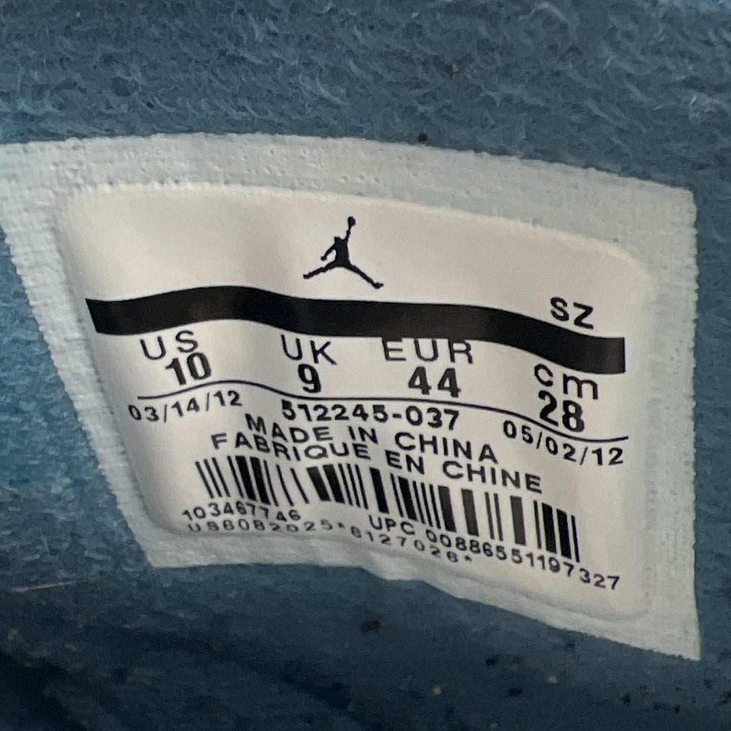 Size 10 - Jordan Son of Mars Stealth (512245-037)