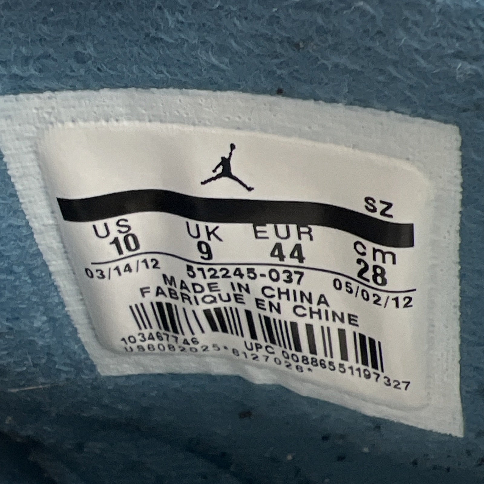 Size 10 - Jordan Son of Mars Stealth (512245-037)