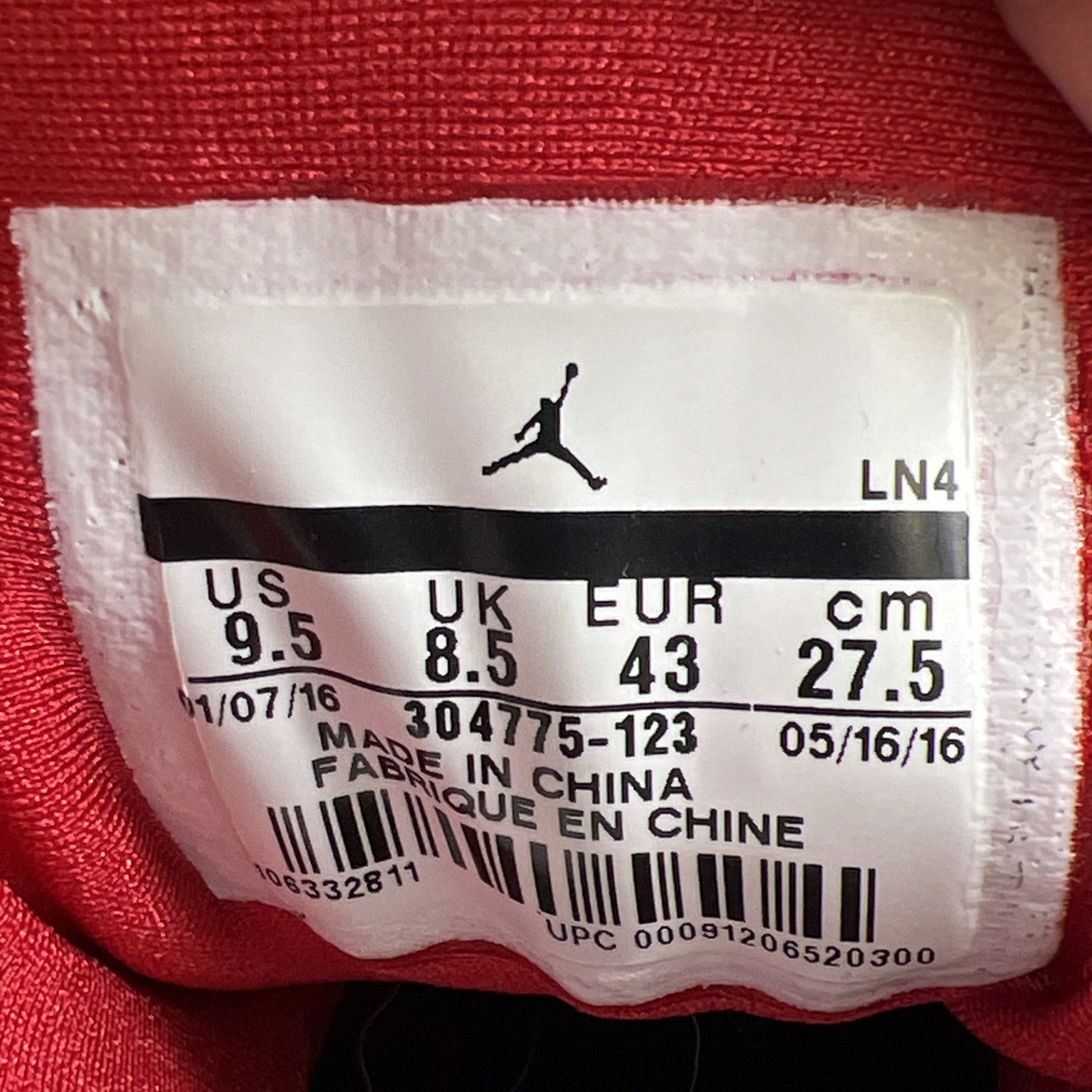 Size 9.5 - Air Jordan 7 Retro Tinker Alternate (304775-123)