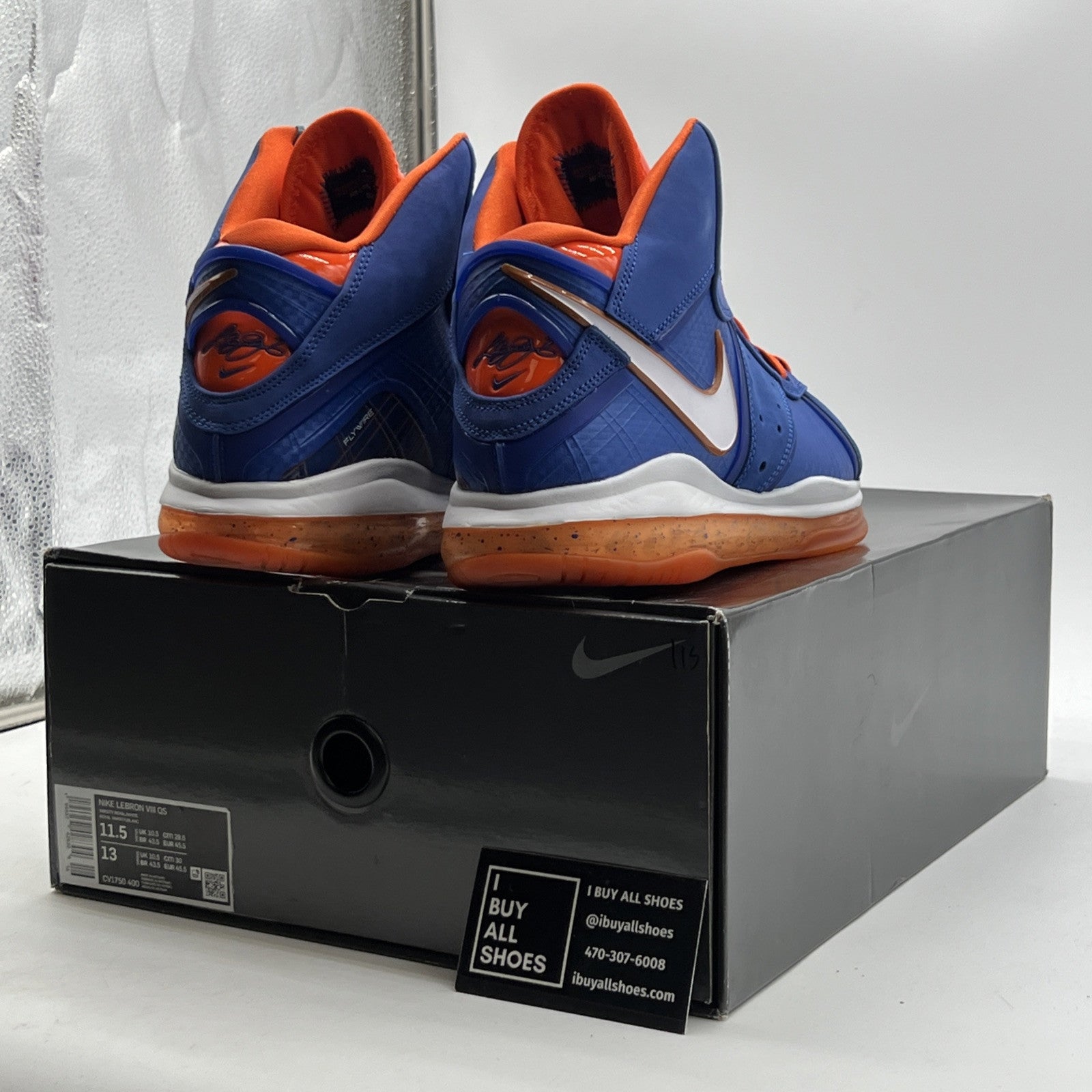 Size 11.5 - Nike LeBron 8 HWC - (CV1750-400)
