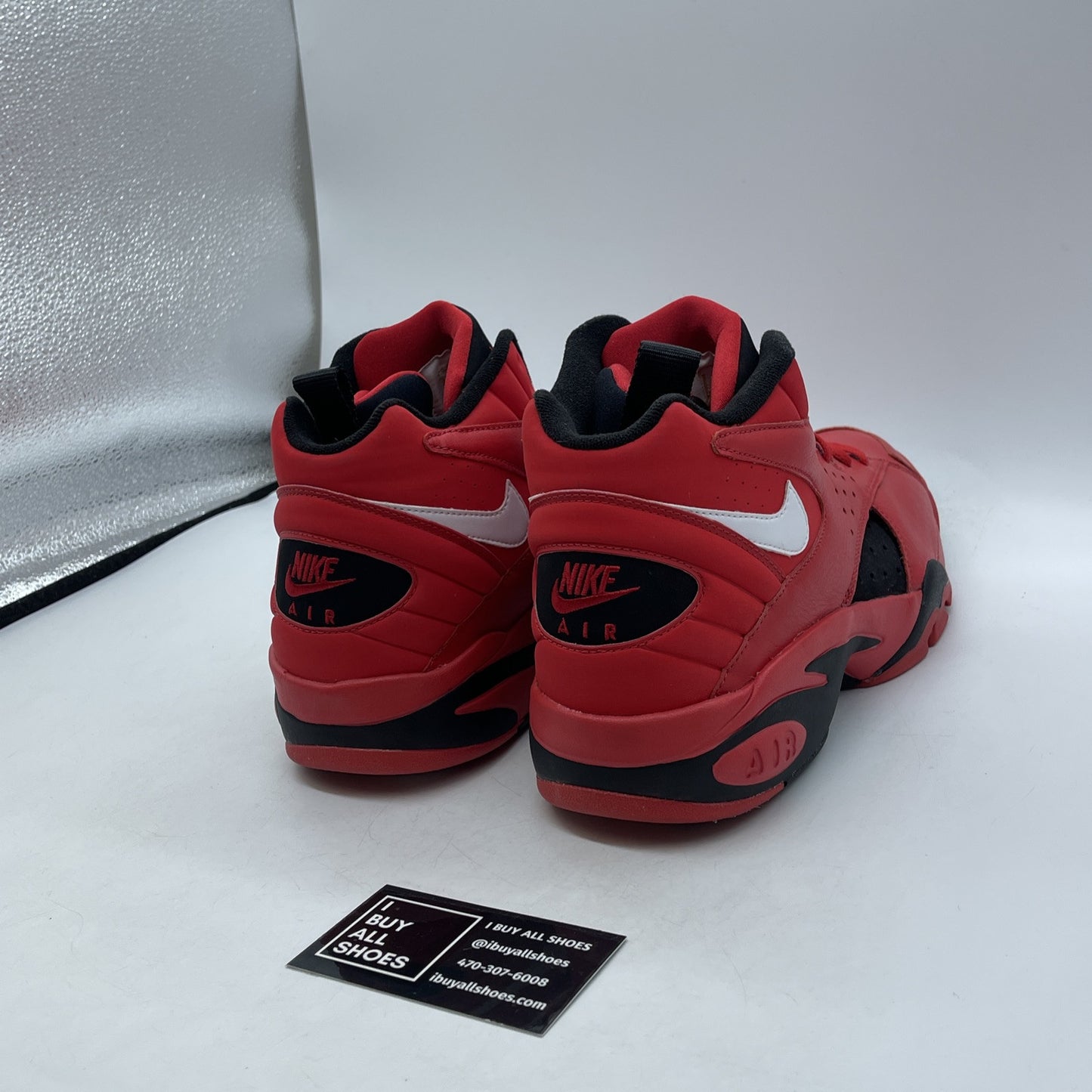 Size 10.5 - Nike Air Maestro 2 QS Trifecta Red Black White Suede (AJ9281-600)