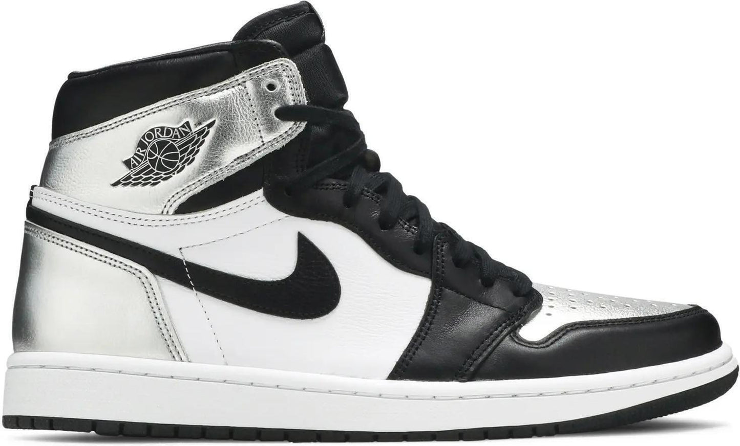 Size 9.5 - Air Jordan 1 High OG Metallic Silver (CD0461-001)