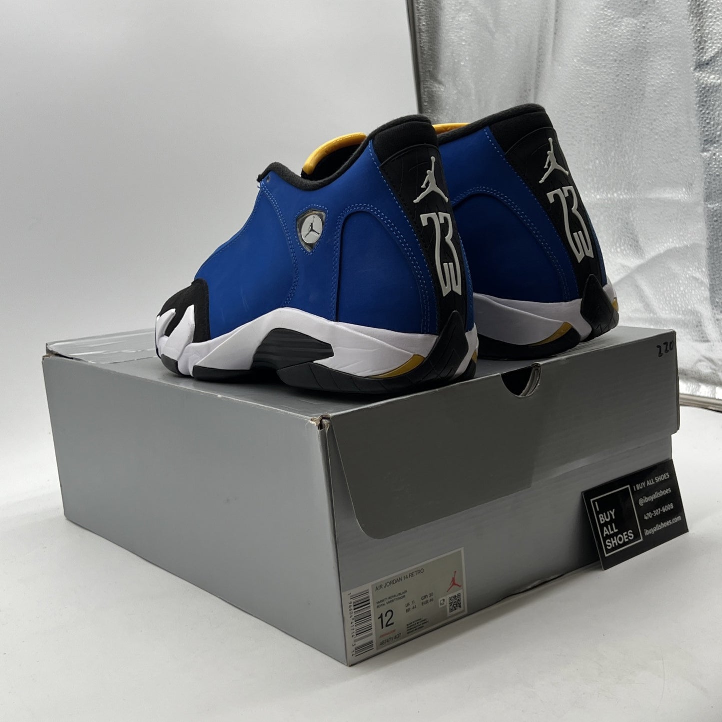 Size 12 - Air Jordan 14 Retro Laney (487471-407)
