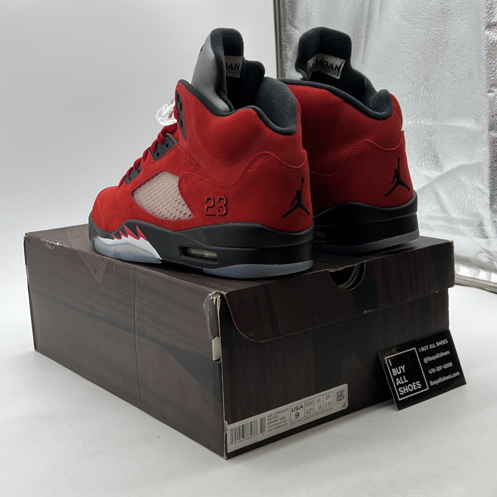 Size 9 - Air Jordan 5 Retro Mid Raging Bull (DD0587-600)