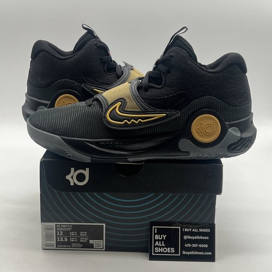Size 12 - Nike KD Trey 5 X Black Metallic Gold (DD9538-010)