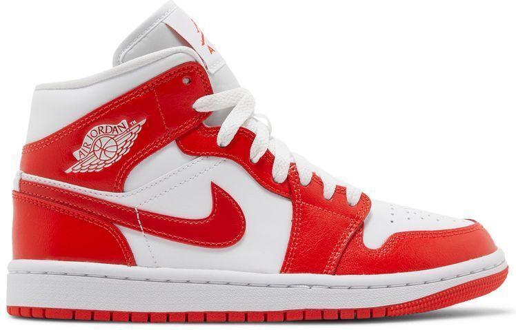 Size 8 - Air Jordan 1 Mid Habanero Red W (BQ6472-116)