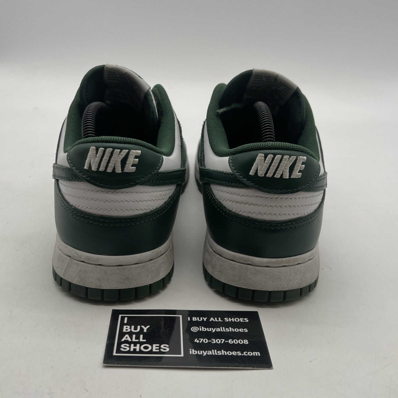 Size 10.5 - Nike Dunk Low Michigan State (DD1391-101)