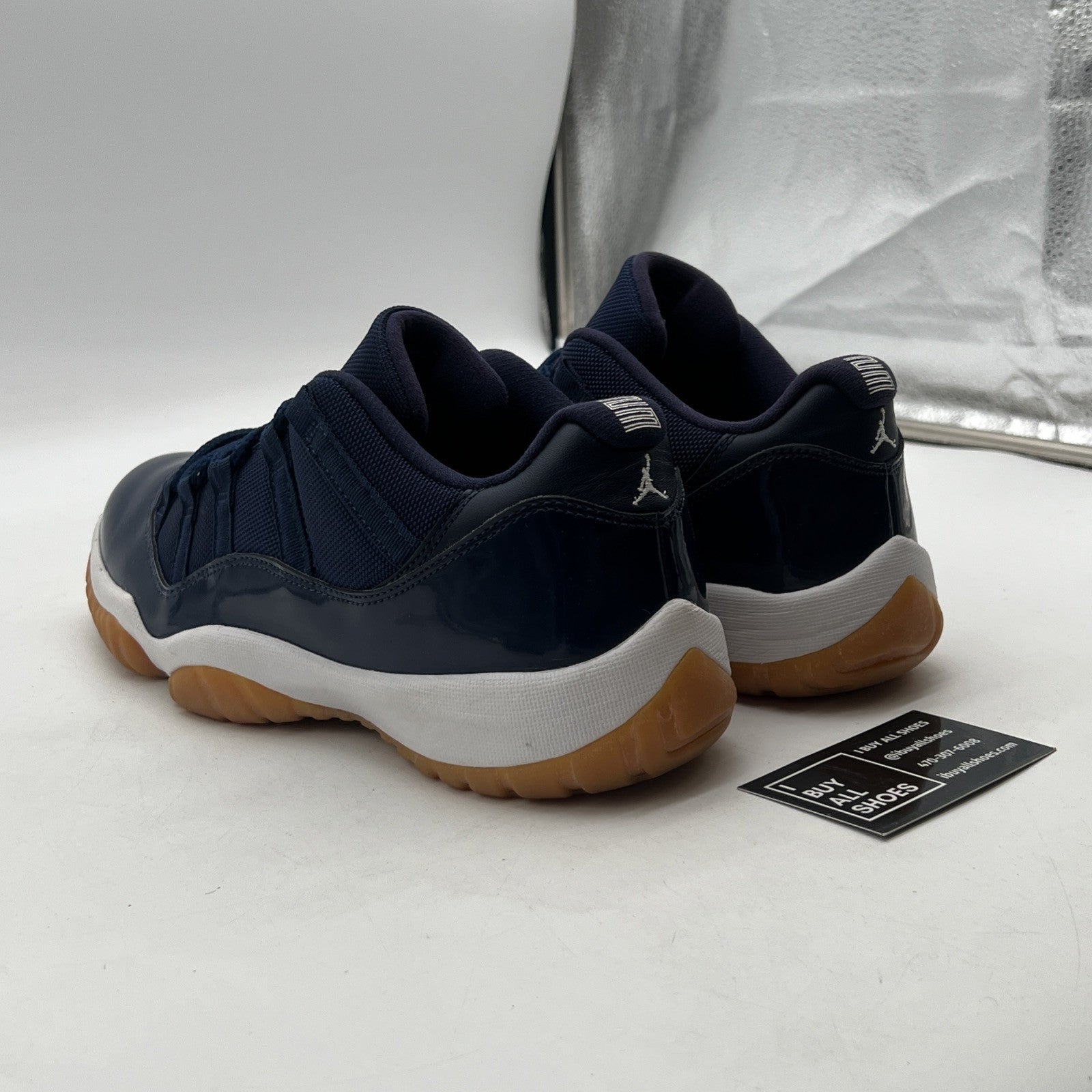 Size 11 - Air Jordan 11 Retro Low Navy Gum (528895-405)