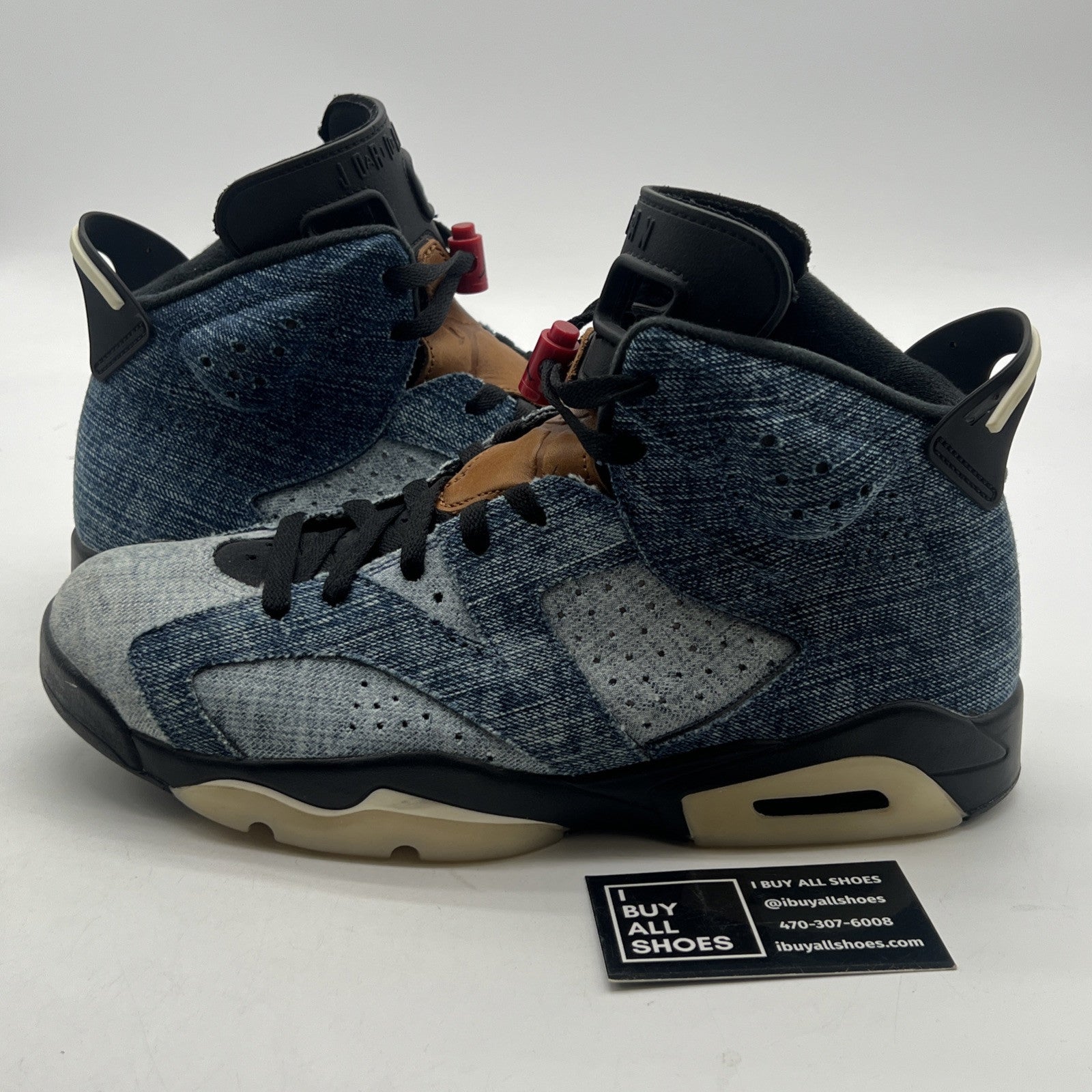 Size 10.5 - Air Jordan 6 Retro Washed Denim (CT5350-401)