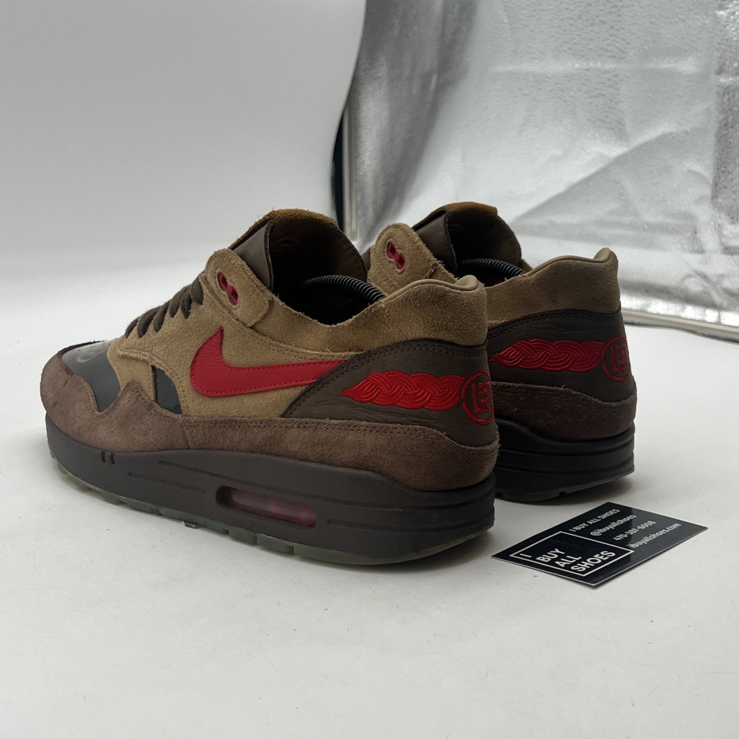 Size 11 - Nike CLOT x Air Max 1 Kiss Of Death CHA (DD1870-200)