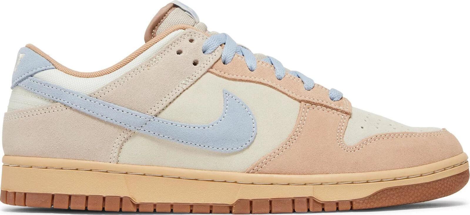 Size 10 - Nike Dunk Low Sanddrift Armory Blue Brown Suede (HF0106-100)