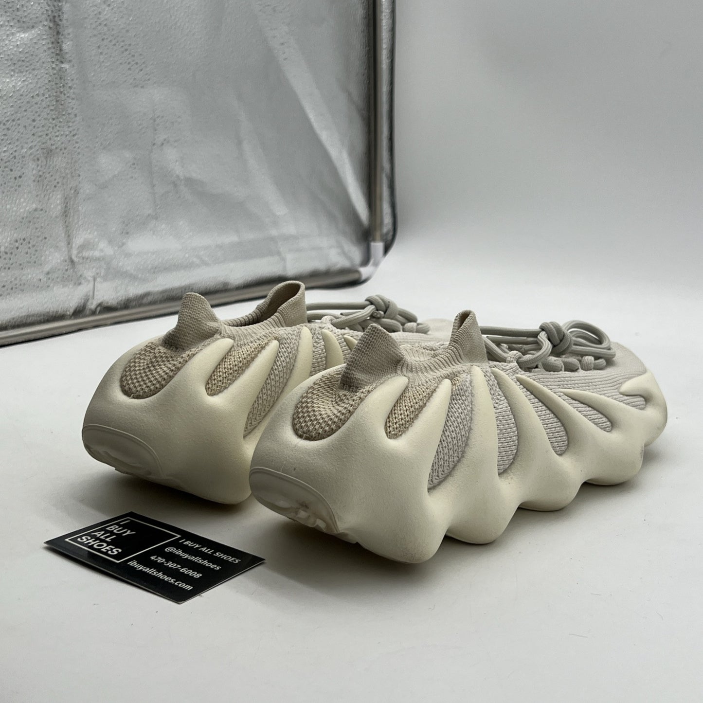Size 10 - Adidas Yeezy 450 Cloud White (H68038)