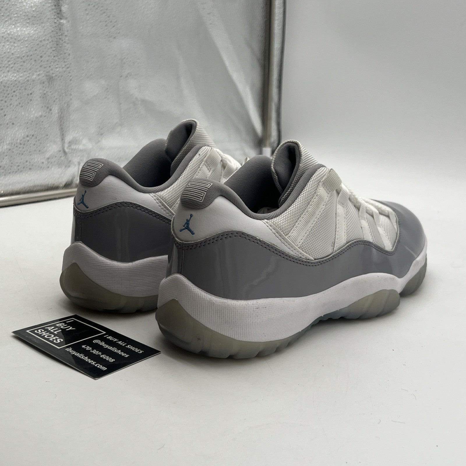 Size 8.5 - Air Jordan 11 Retro Low Cement Grey (AV2187-140)