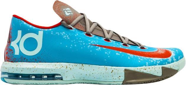 Size 8.5 - Nike KD 6 Maryland Blue Crab (599424-400)