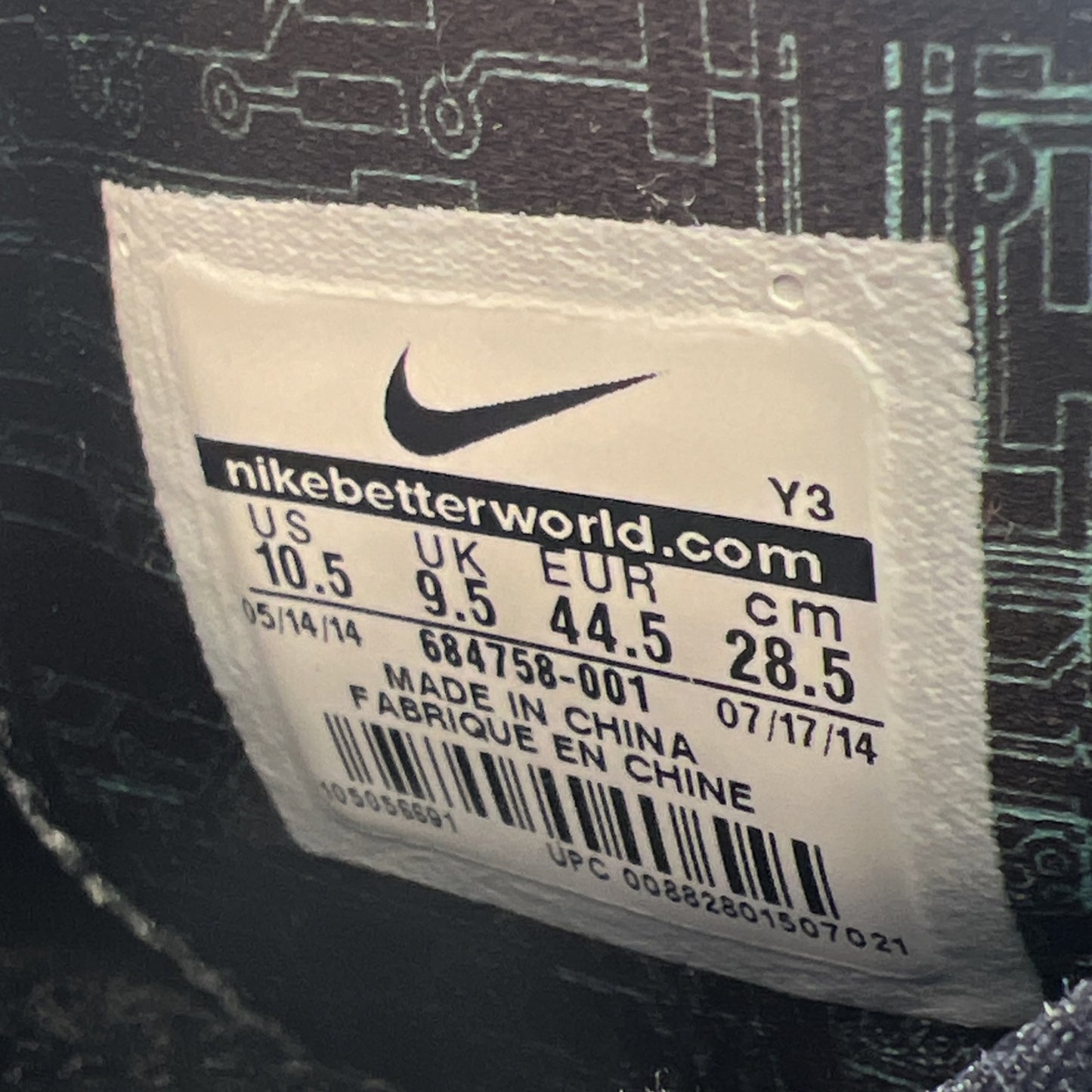 Size 10.5 - Nike Chuck Posite Metallic Silver (684758-001)