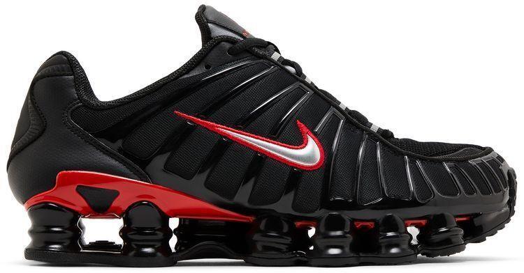Size 9.5 - Nike Shox TL Black University Red (CN0151-003)