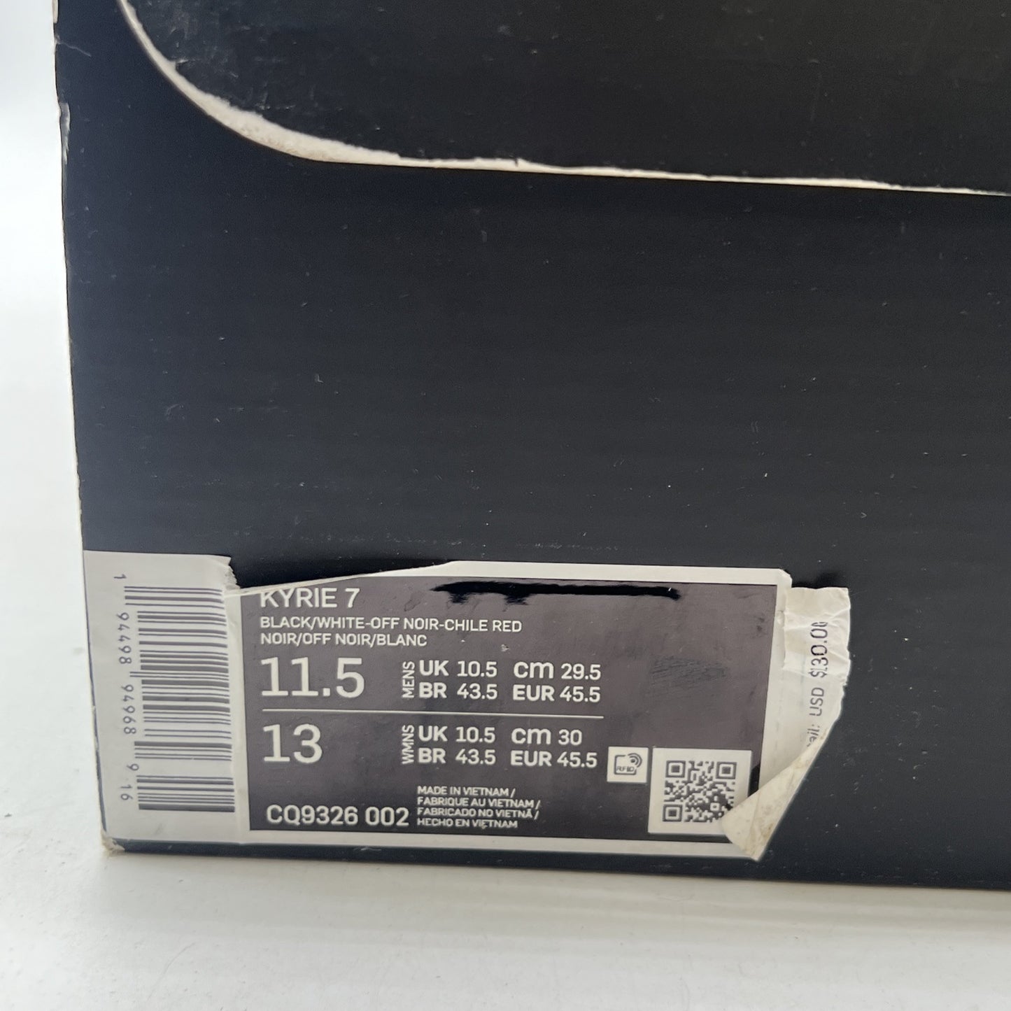Size 11.5 - Nike Kyrie 7 Brooklyn (CQ9326-002)