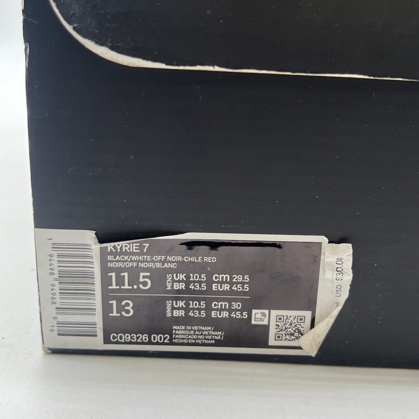 Size 11.5 - Nike Kyrie 7 Brooklyn (CQ9326-002)