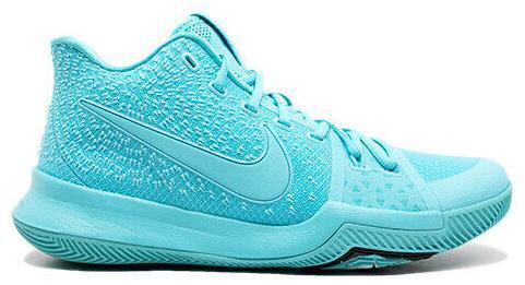 Size 9.5 - Nike Kyrie 3 Tiffany Blue Suede Leather (852395-401)