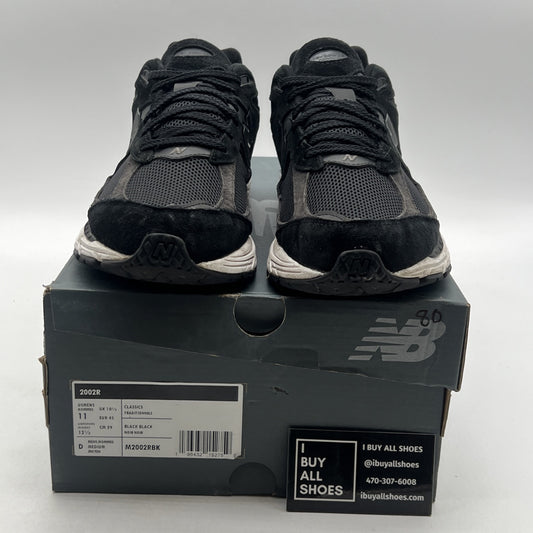 Size 11 - New Balance 2002R Black Gunmetal (M2002RBK)