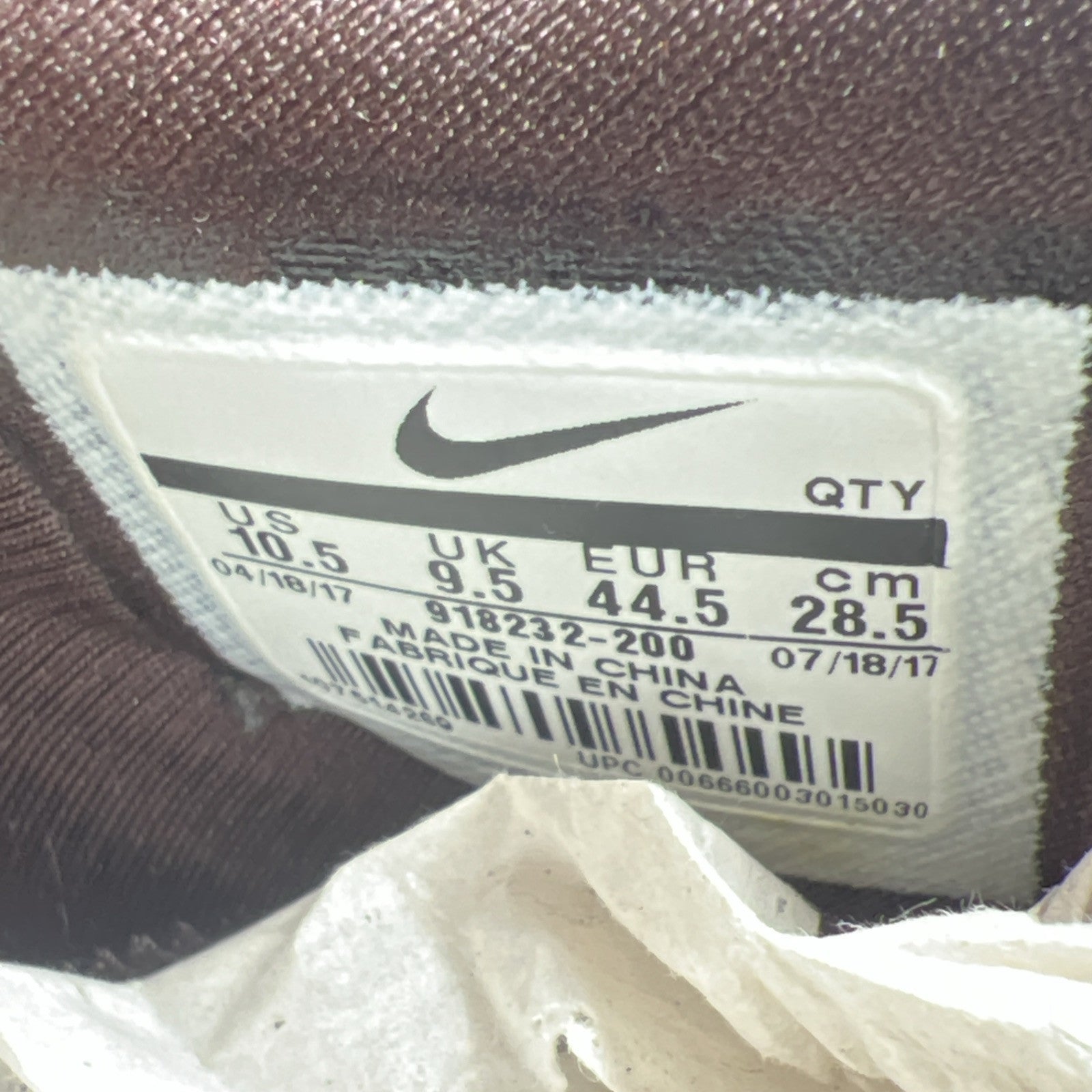 Size 10.5 - Nike Air Max Zero SE Brown (918232-200)