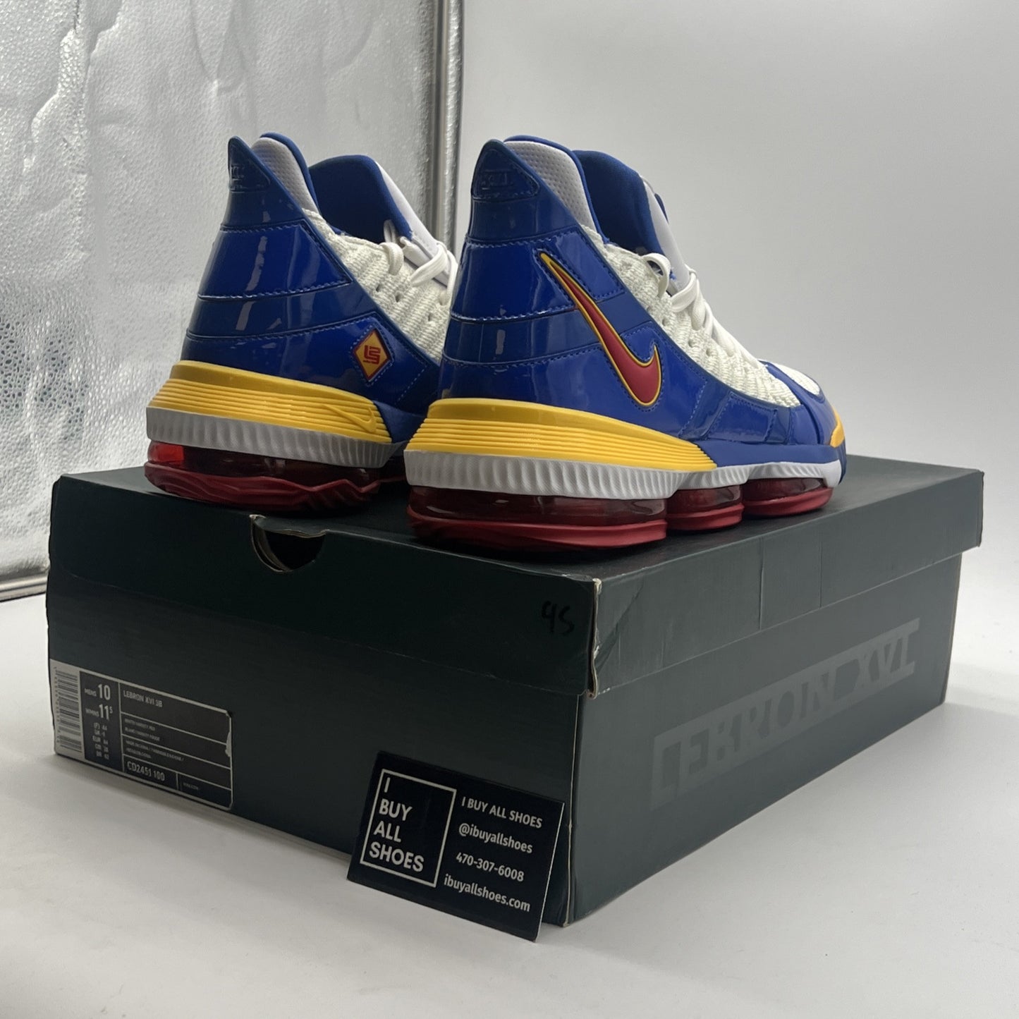 Size 10 - Nike LeBron 16 SuperBron (CD2451-100)