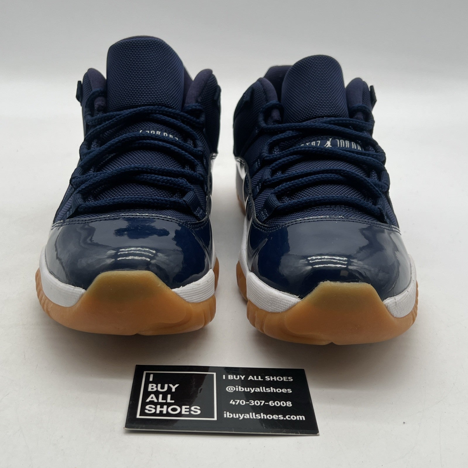 Size 11 - Air Jordan 11 Retro Low Navy Gum (528895-405)