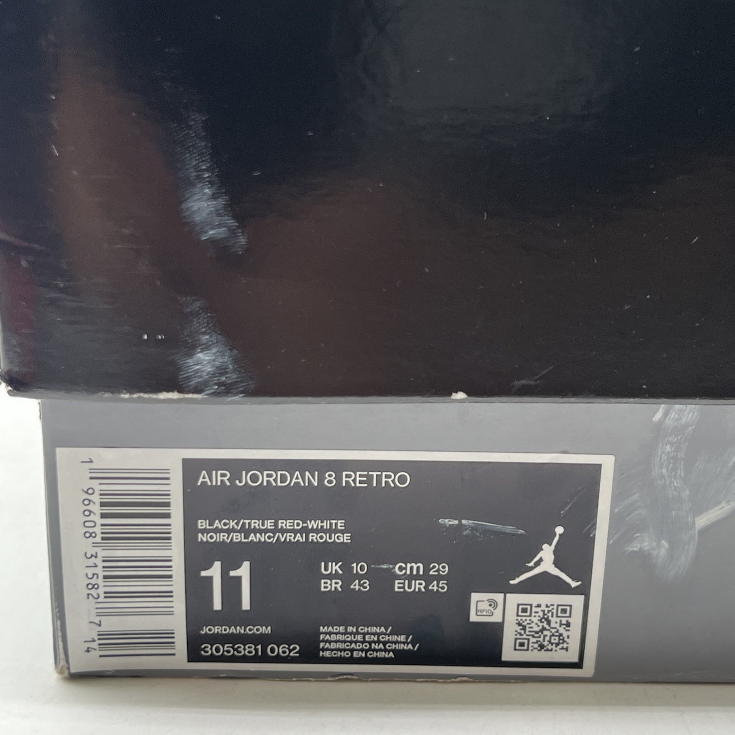 Size 11 - Air Jordan 8 Retro Mid Playoff (305381-062)