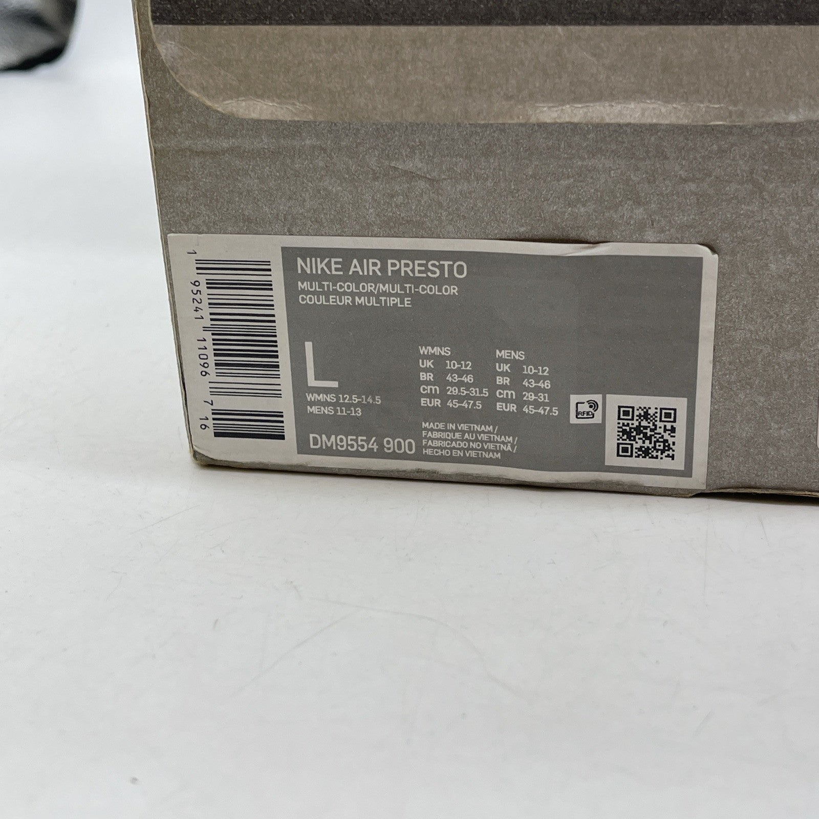 Size L 11-13 - Nike Air Presto What The Red Blue Suede (DM9554-900)