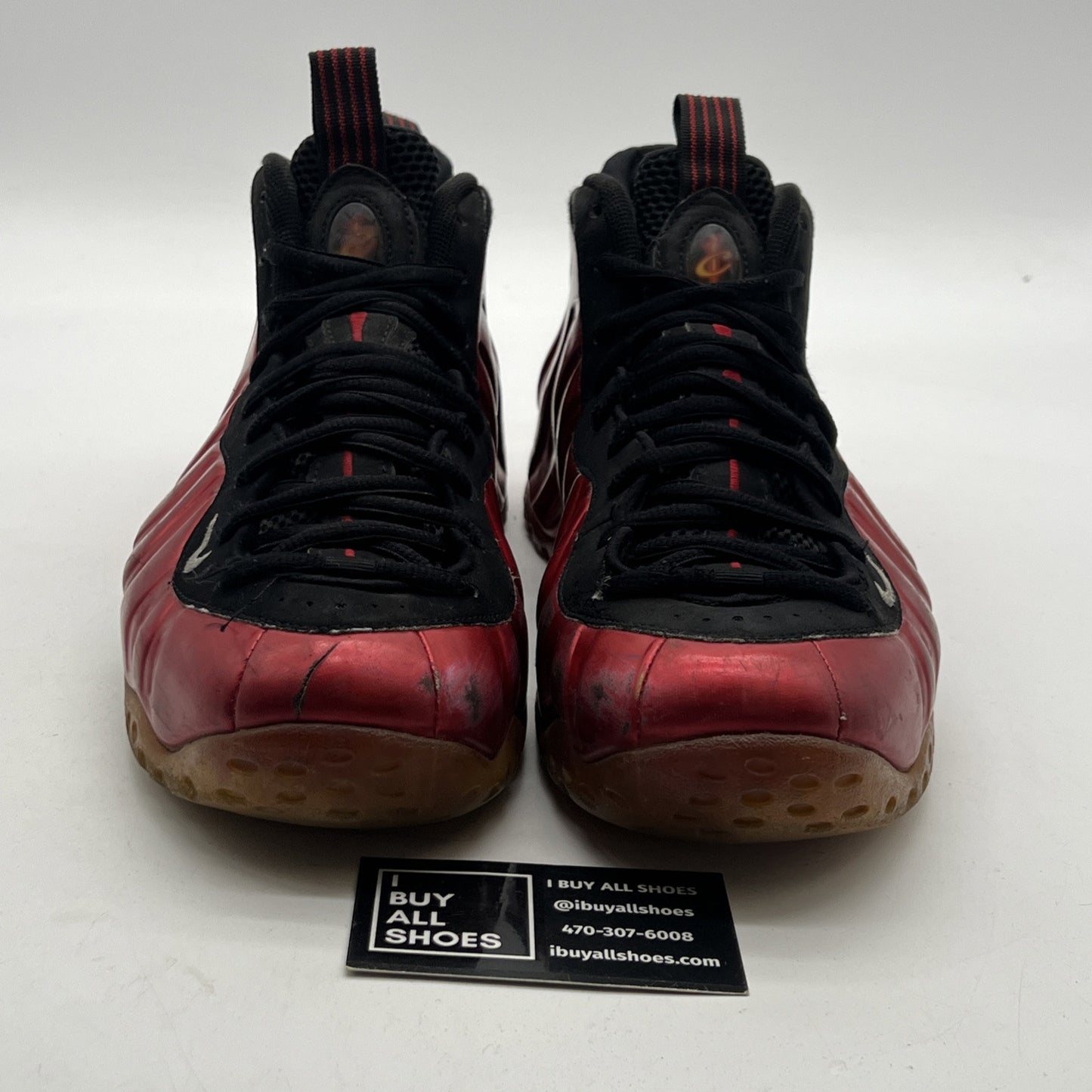 Size 11 - Nike Air Foamposite One 2012 Metallic Red (314996-610)
