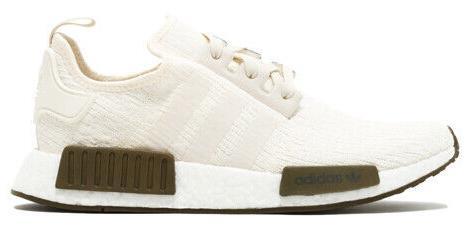 Size 11.5 - Adidas Champs Sports x NMD_R1 Chalk and Olive (CQ0758)