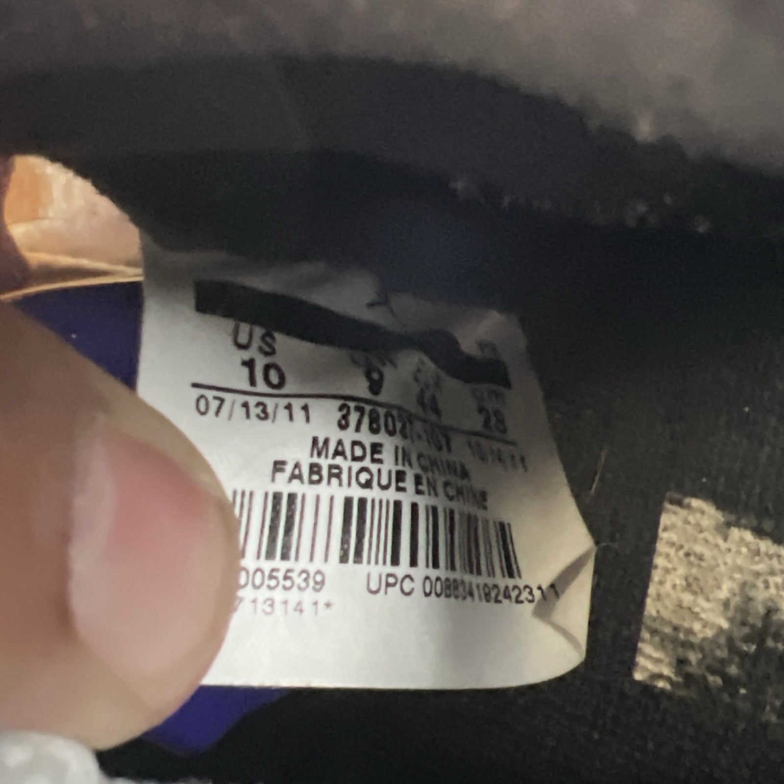 Size 10 - Air Jordan 11 Retro Concord 2011 (378037-107)