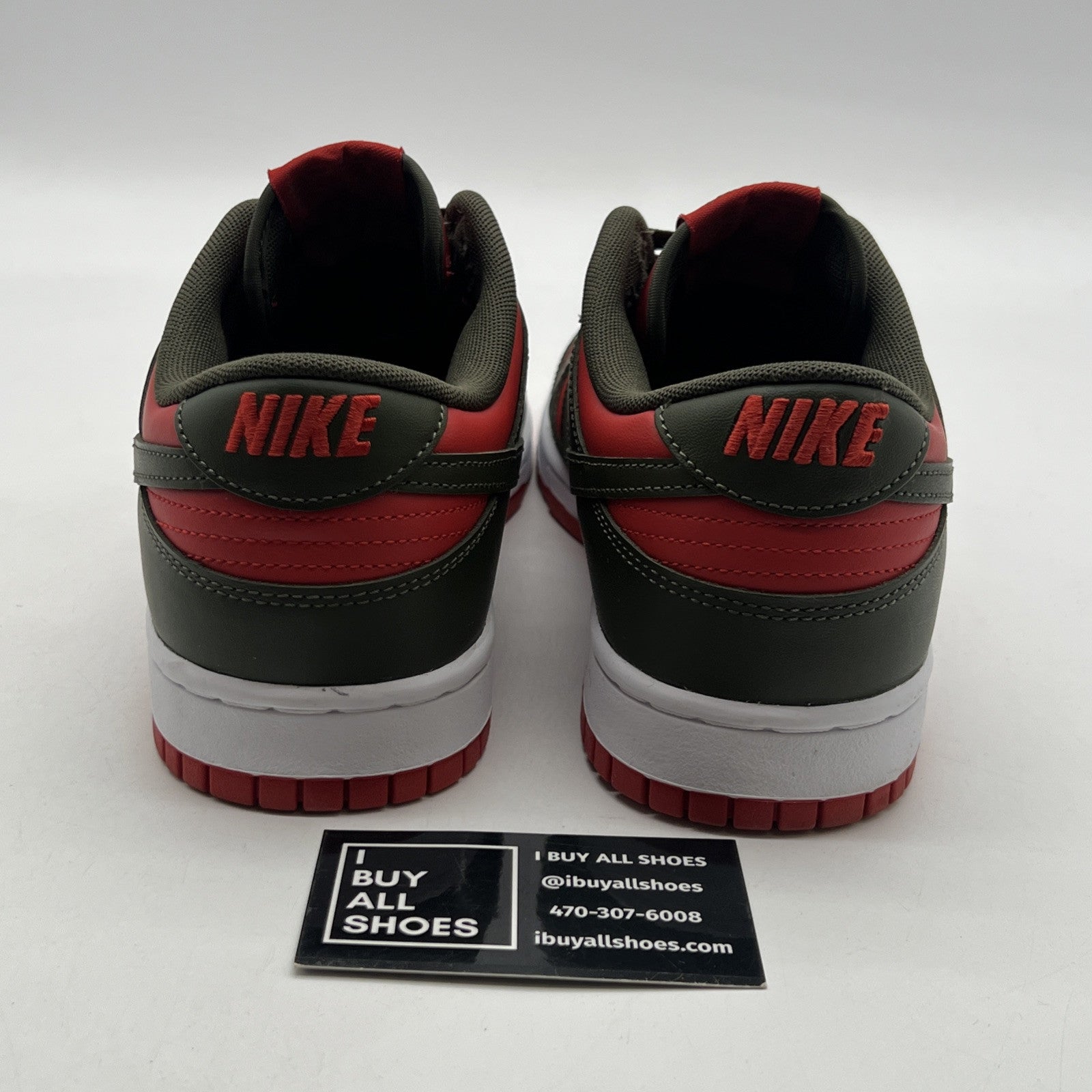 Size 11 - Nike Dunk Low Cargo Khaki Mystic Red (DV0833-600)