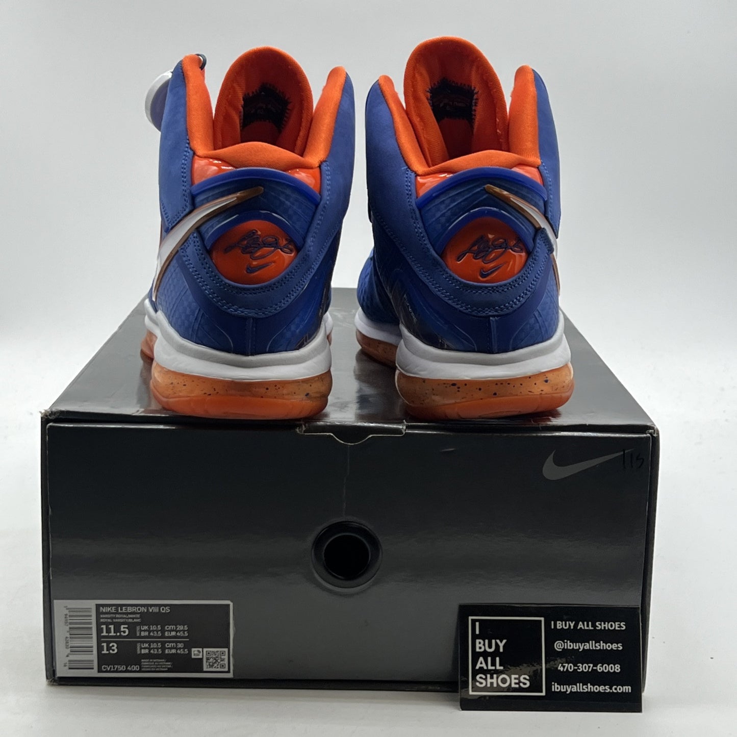 Size 11.5 - Nike LeBron 8 HWC - (CV1750-400)