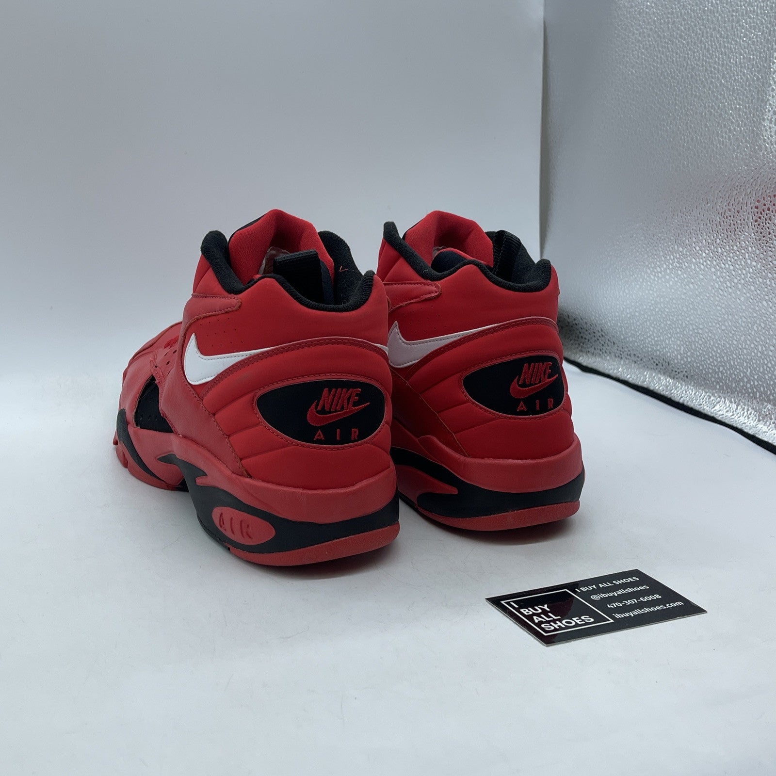 Size 10.5 - Nike Air Maestro 2 QS Trifecta Red Black White Suede (AJ9281-600)