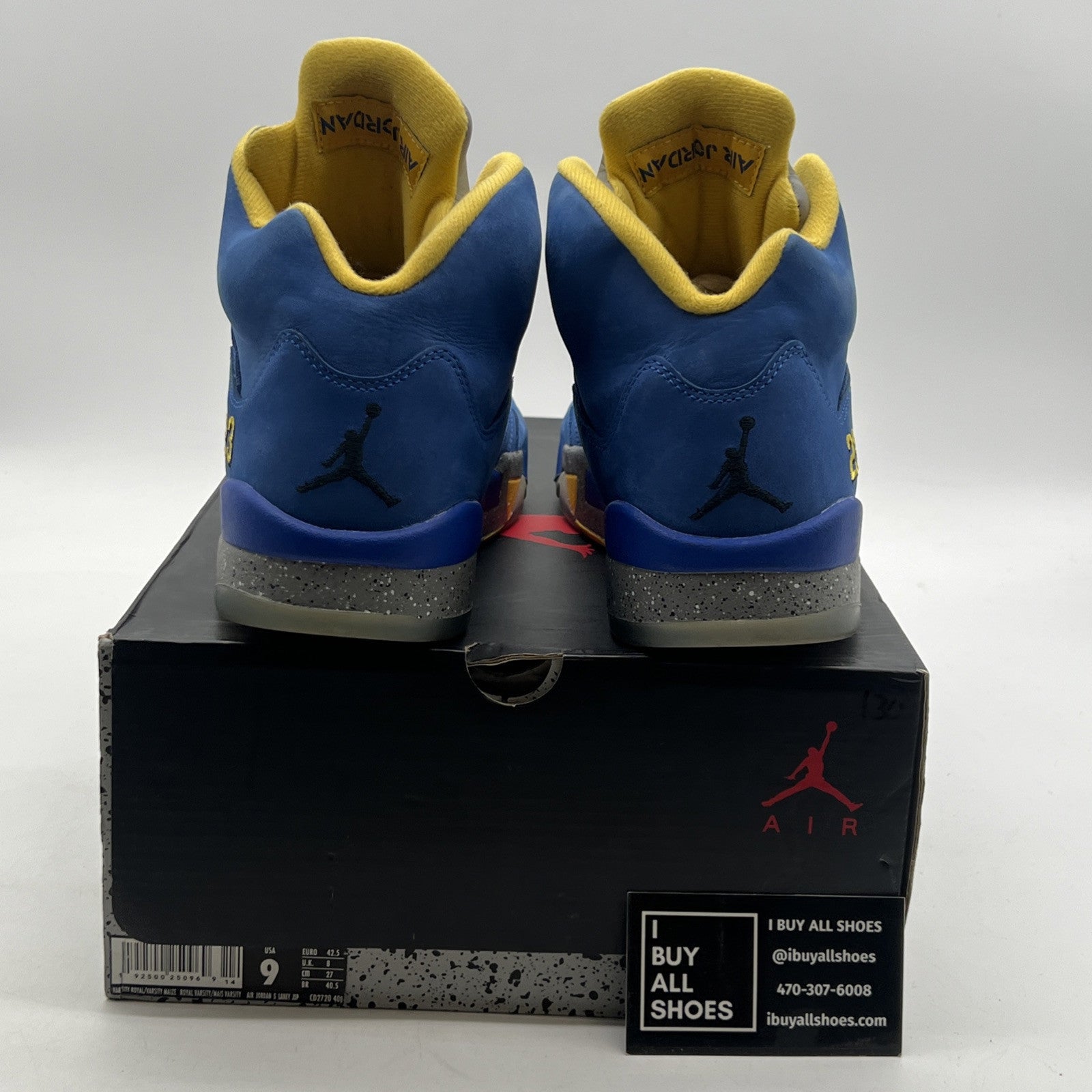 Size 9 - Air Jordan 5 Retro Laney (CD2720-400)