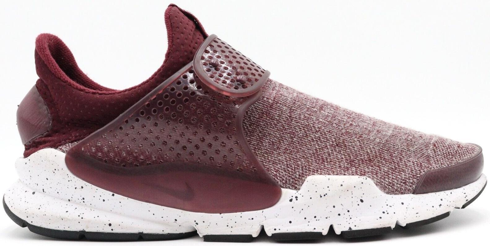 Size 13 - Nike Sock Dart SE Premium Night Maroon (859553-600)