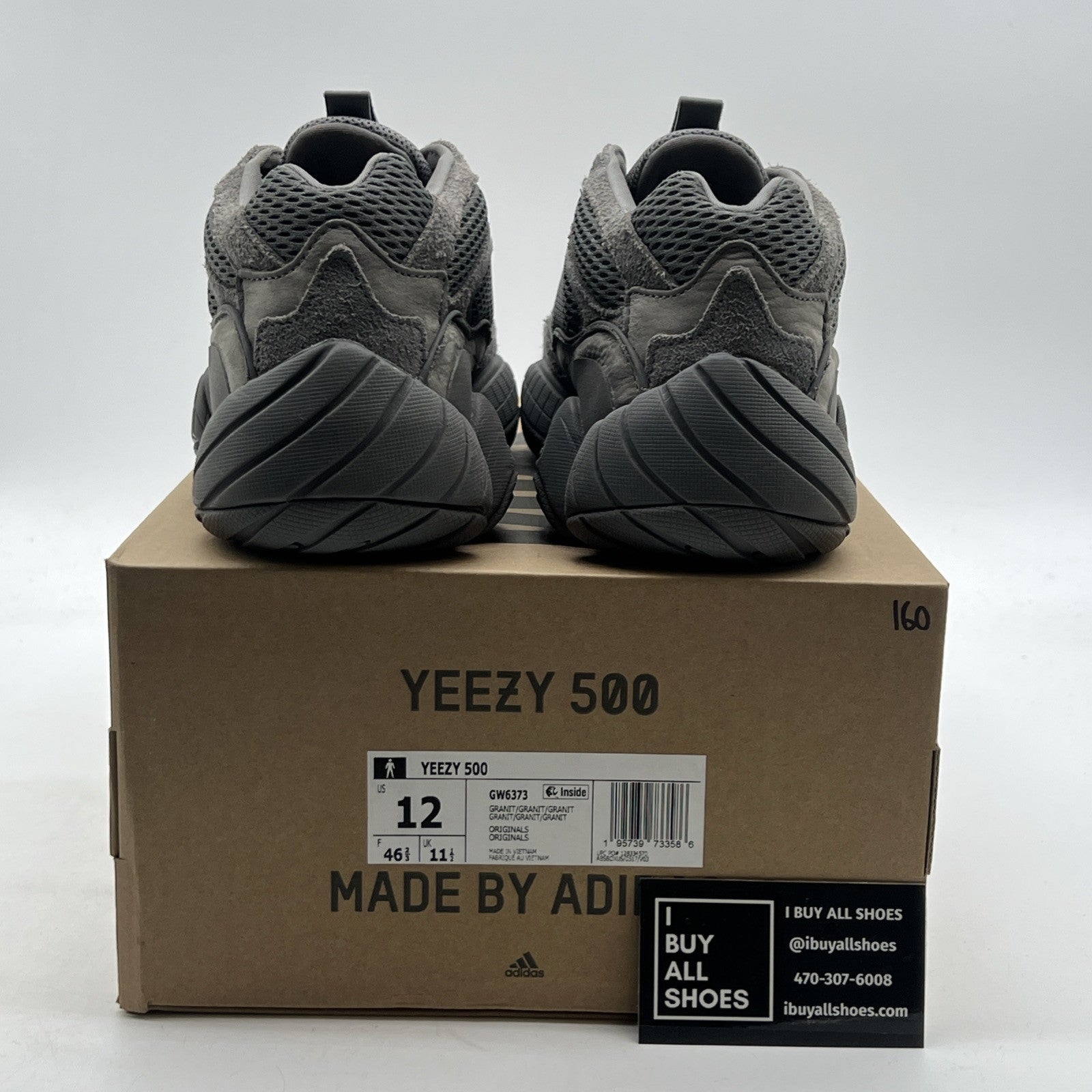 Size 12 - Adidas Yeezy 500 Granite 2022 (GW6373)