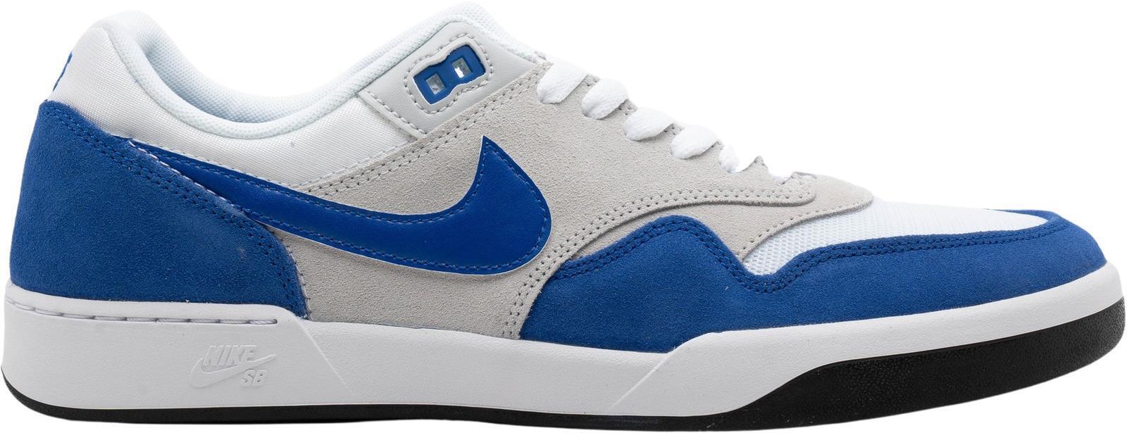 Size 10 - Nike GTS Return SB Sport Royal Blue Grey White Suede (CD4990-400)
