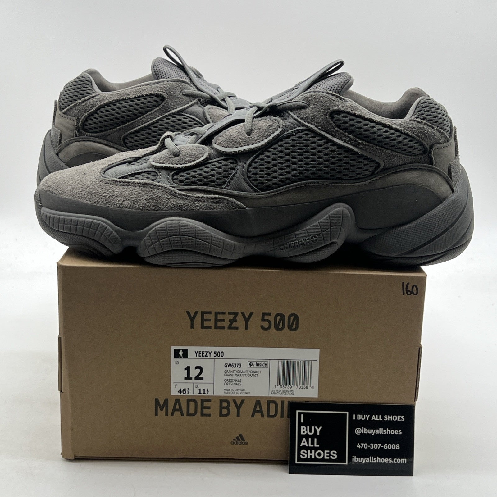 Size 12 - Adidas Yeezy 500 Granite 2022 (GW6373)