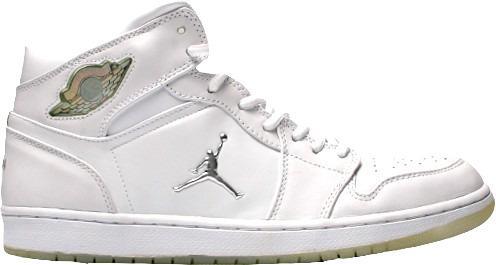 Size 13 - Air Jordan 1 Retro 2002 White Chrome (306000-101)