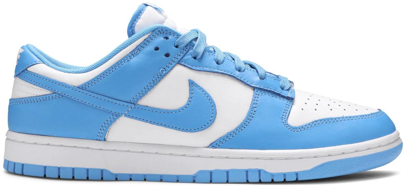 Size 10.5 - Nike Dunk Low University Blue White Leather (DO1391-102)